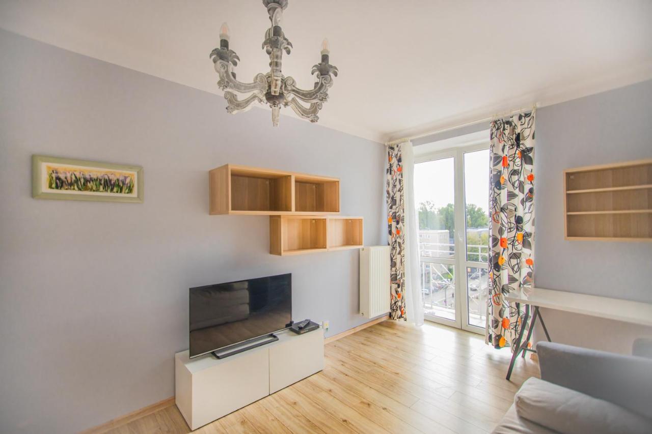 Large Flat. Great View. City Center. Warschau Exterior foto